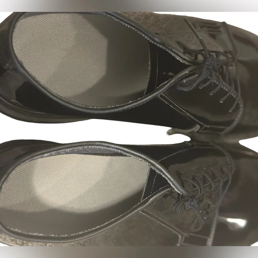 Altama Men’s Black Patent Leather Dress Shoes Size 11E - Picture 5 of 8
